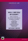 Will I See You in Court How to Improve the County Courts in England and Wales