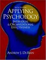 Applying Psychology Sixth Edition