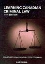 Learning Canadian Criminal Law
