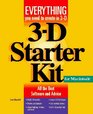 3D Starter Kit for Macintosh/Book and CdRom