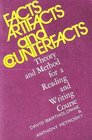 Facts Artifacts and Counterfacts Theory and Method for a Reading and Writing Course