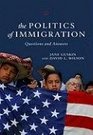 The Politics of Immigration Questions and Answers