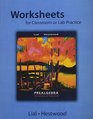 Worksheets for Classroom and Lab Practice for Prealgebra An Integrated Approach