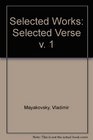 Selected Works Selected Verse v 1