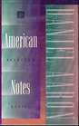 American Notes Selected Essays