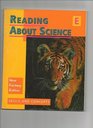 Reading About Science Book E