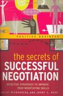 The Secrets of Successful Negotiation Effective Strategies for Enhancing Your Negotiating Power