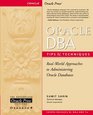Oracle DBA Tips and Techniques