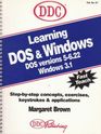 Learning DOS  Windows: DOS Versions 5-6.22/Windows 3.1