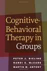 CognitiveBehavioral Therapy in Groups