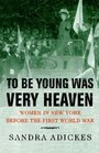 To Be Young Was Very Heaven  Women in New York Before the First World War