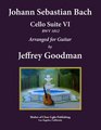 Johann Sebastian Bach  Cello Suite VI BWV 1012 Arranged for Guitar