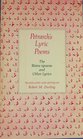 Petrarchs Lyric Poems The iRime Sparse/i and Other Lyrics