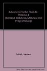 Advanced Turbo Pascal Version 4