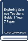 Key Stage 3 Science Teacher's Guide 1