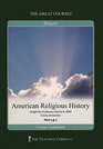 American Religious History Part 1  2