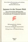 Japaner in der Neuen Welt  eine teilannotierte Bibliographie von Werken zu japanischen Einwanderern in Nordamerika in europaischen Sprachen