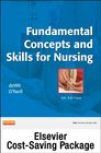 Fundamental Concepts and Skills for Nursing Text and Mosby's Nursing Video Skills  Student Version DVD 30 Package 4e