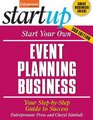 Start Your Own Event Planning Business 3/E Your StepbyStep Guide to Success