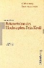 Oldenbourg Interpretationen Bd25 Bekenntnisse des Hochstaplers Felix Krull