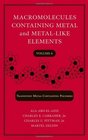Macromolecules Containing Metal and MetalLike Elements  Transition MetalContaining Polymers Volume 6