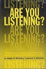 Are You Listening  The science of improving your listening ability for a better understanding of people