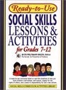 ReadyToUse Social Skills Lessons  Activities for Grades 7  12
