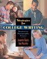 Strategies for College Writing Sentences Paragraphs Essays