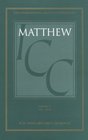 Commentary on Matthew VIIIXVIII A Critical and Exegetical Commentary on the Gospel According to Saint Matthew