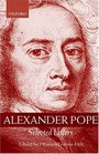 Alexander Pope Selected Letters