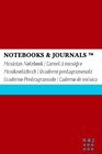 Notebooks  Journals Musiknotizbuch Pocket Rot Soft Cover