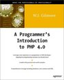 A Programmer's Introduction to PHP 40