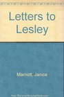 Letters to Lesley