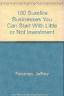 100 Surefire Businesses You Can Start With Little or No Investment