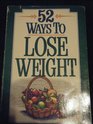 52 Ways to Lose Weight