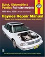 Haynes Repair Manual Buick Oldsmobile  Pontiac Fullsize models 19852005 Frontwheel drive