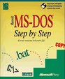 Microsoft MSDOS Step by Step Covers Versions 60 and 62