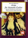 Mel Bay Presents Arias for Acoustic Guitar Operatic Melodies Solo Guitar