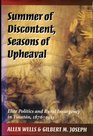 Summer of Discontent Seasons of Upheaval Elite Politics and Rural Insurgency in Yucatan 18761915