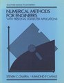 Solutions manual to accompany Numerical methods for engineers With personal computer applicatins