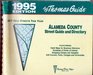 Alameda County Street Guide  Directory 1995 Edition