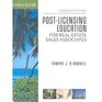 PostLicensing Education for RE Sales Associates 7th Edition