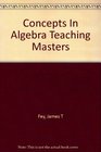 Concepts In Algebra Teaching Masters