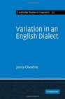 Variation in an English Dialect A Sociolinguistic Study