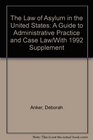The Law of Asylum in the United States A Guide to Administrative Practice and Case Law/With 1992 Supplement