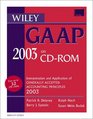 Wiley Gaap 2003 Interpretation and Application of Generally Accepted Accounting Principles