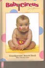 Baby's First Five Years Grandparent's Record Book Sitting Baby
