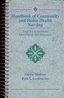 Handbook of Community and Home Health Nursing Tools for Assessment Intervention and Education