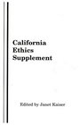 California Ethics Supplement