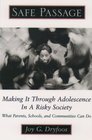 Safe Passage Making It Through Adolescence in a Risky Society